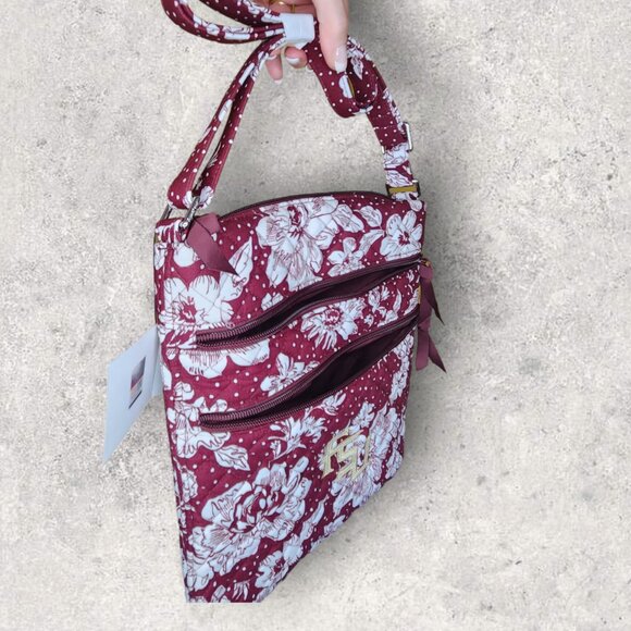 Vera Bradley Collegiate Crossbody - Florida State University - NWT - FSU - Picture 6 of 8